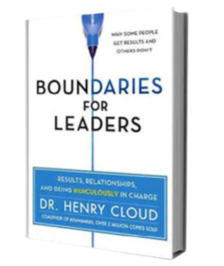 boundaries for leaders book